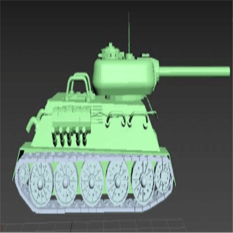 鼎湖充气军用坦克模型